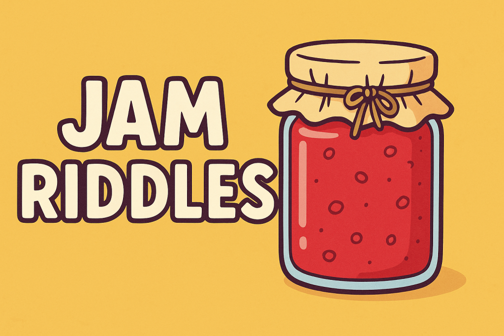 A banner image for riddlespot.com featuring Jam Riddles