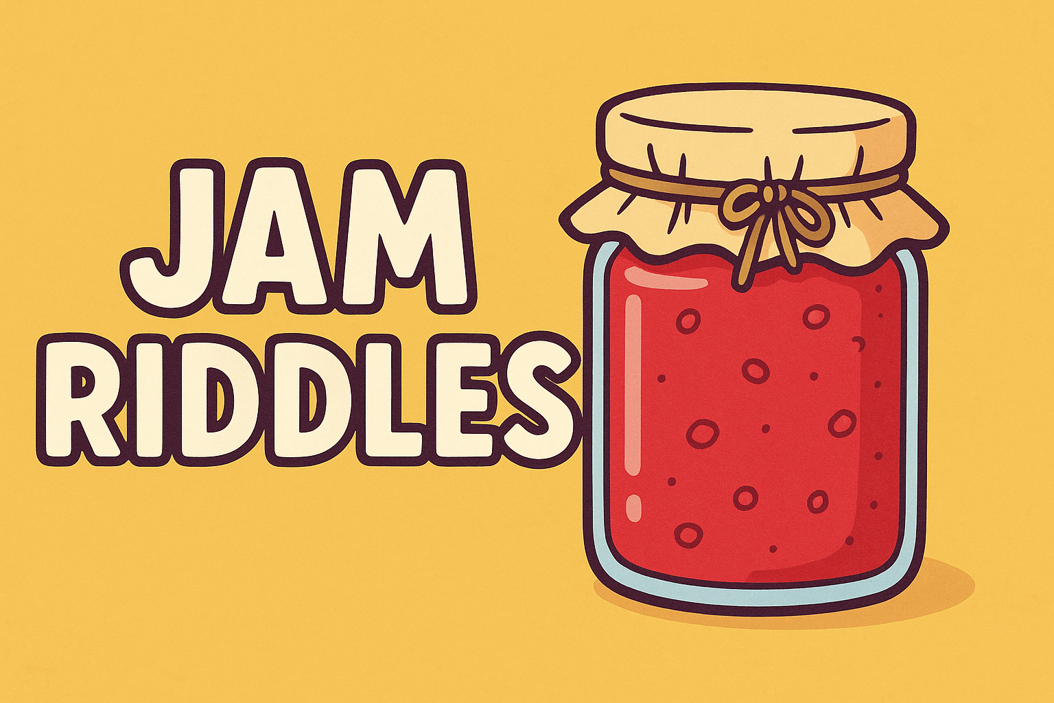 A banner image for riddlespot.com featuring Jam Riddles
