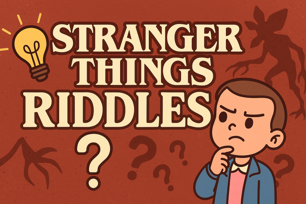 A banner image with creepy things for riddlespot.com featuring Modern Riddles
